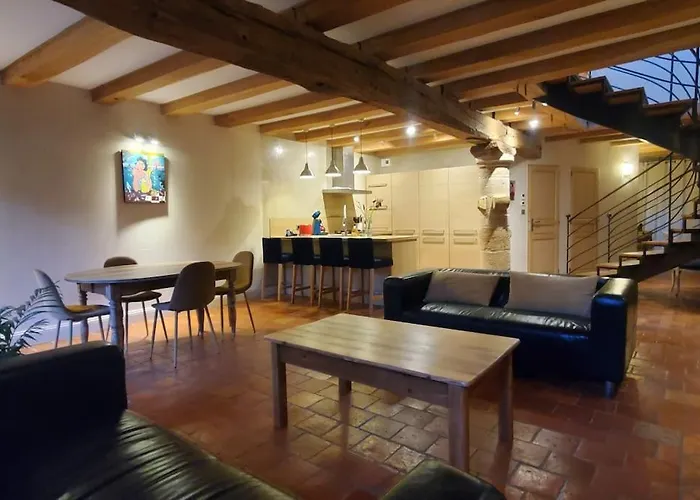 Maison Romane Avec Jardin Dans Le Centre De Cluny